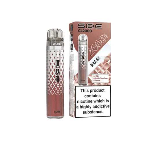 SKE Crystal CL2000 Prefilled Pod Kit | Cola Ice