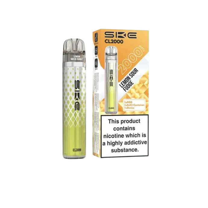 SKE Crystal CL2000 Prefilled Pod Kit | Lemon Sour Fudge