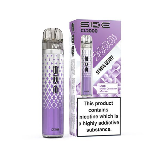 SKE Crystal CL2000 Prefilled Pod Kit | Spring Berry
