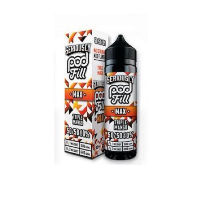 Seriously Pod Fill Max 60ml E-Liquid | Triple Mango