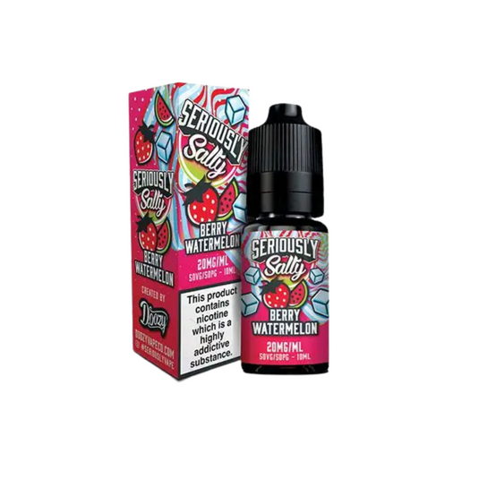 Seriously Salty 10ml E-Liquid | Berry Watermelon