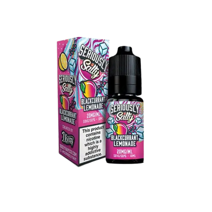 Seriously Salty 10ml E-Liquid | Blackcurrant Lemonade