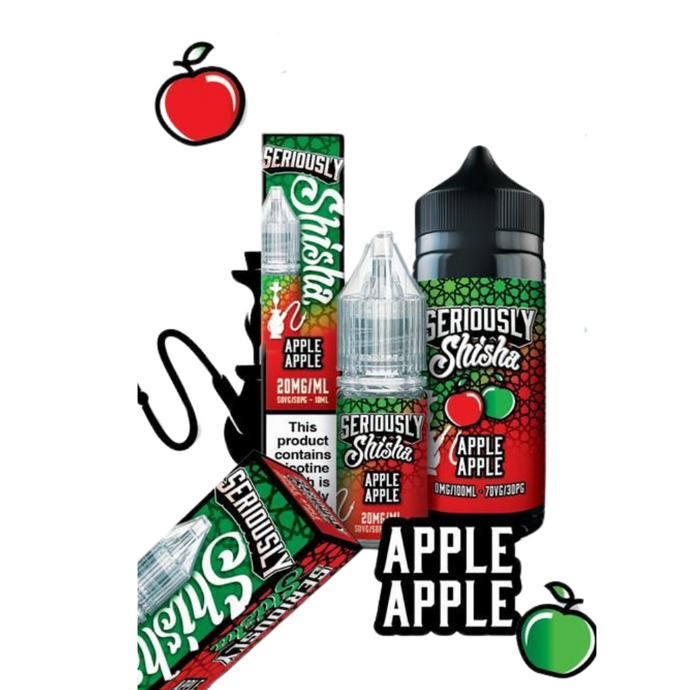 Seriously Shisha 100ml E-Liquid | Apple Apple
