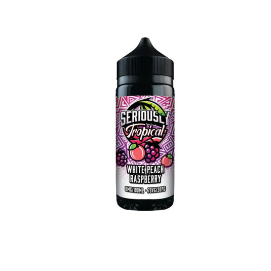 Seriously Tropical Shortfill 100ml E-Liquid 70/30 | White Peach Raspberry