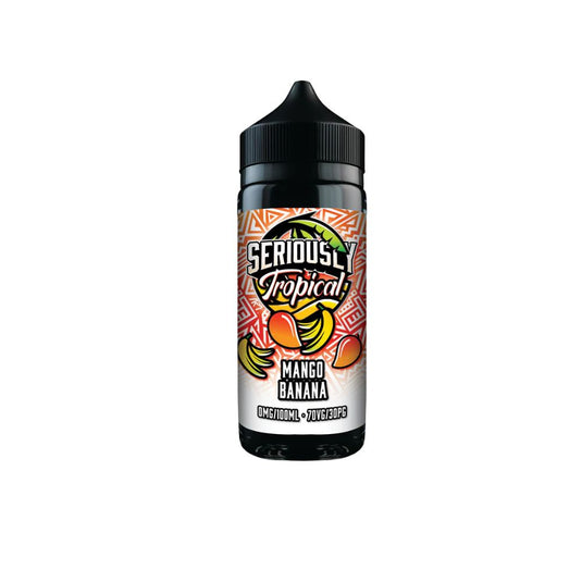 Seriously Tropical Shortfill 100ml E-Liquid 70/30 | Mango Banana