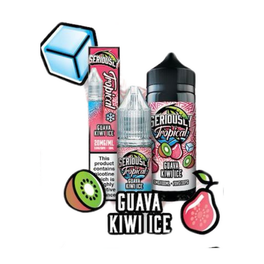 Seriously Tropical 100ml E-Liquid | Guava Kiwi Ice