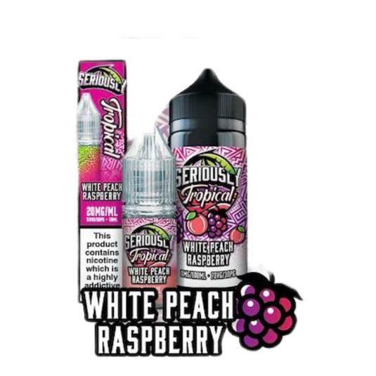 Seriously Tropical 100ml E-Liquid | White Peach Raspberry