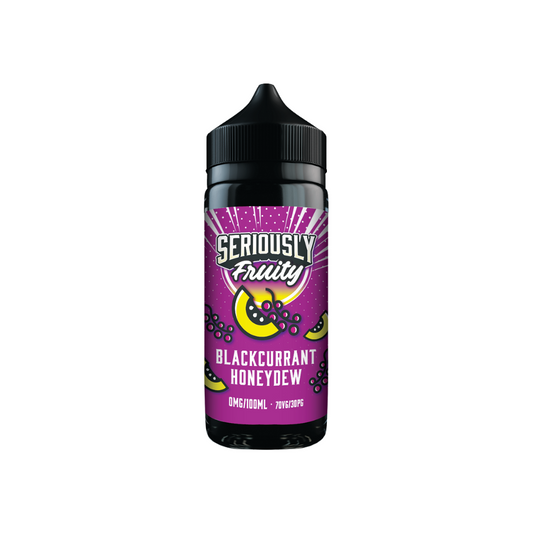 Seriously Fruity E-liquid 100ml | Blackcurrant Honeydew