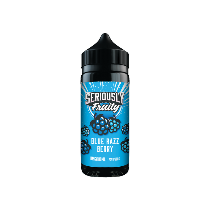 Seriously Fruity E-liquid 100ml | Blue Razz Berry