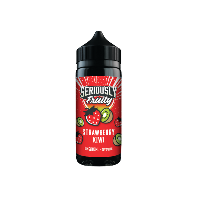 Seriously Fruity E-liquid 100ml | Strawberry Kiwi