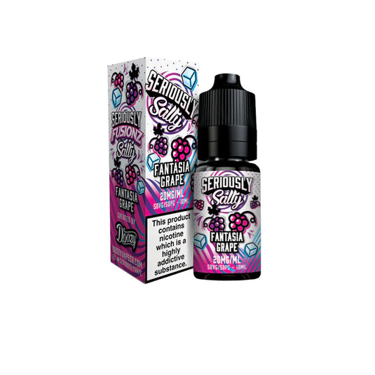 Seriously Fusionz 10ml Nic Salts | Fantasia Grape