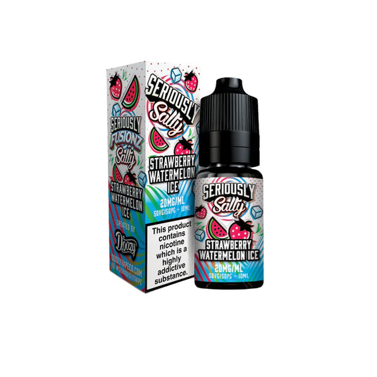 Seriously Fusionz 10ml Nic Salts | Strawberry Watermelon Ice