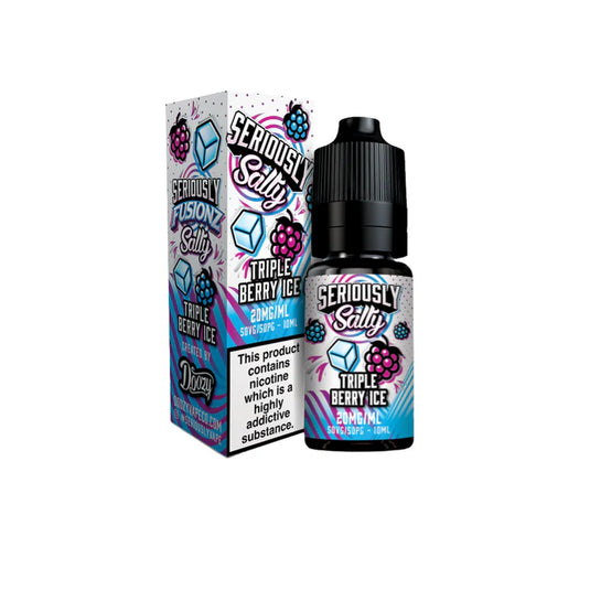 Seriously Fusionz 10ml Nic Salts | Triple Berry Ice