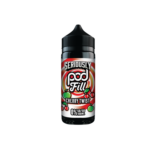 Seriously Pod Fill E-Liquid 100ml | Cherry Twist