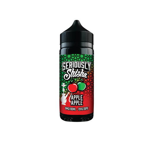 Seriously Shisha 100ml E-liquid Shortfill 70/30 | Apple Apple