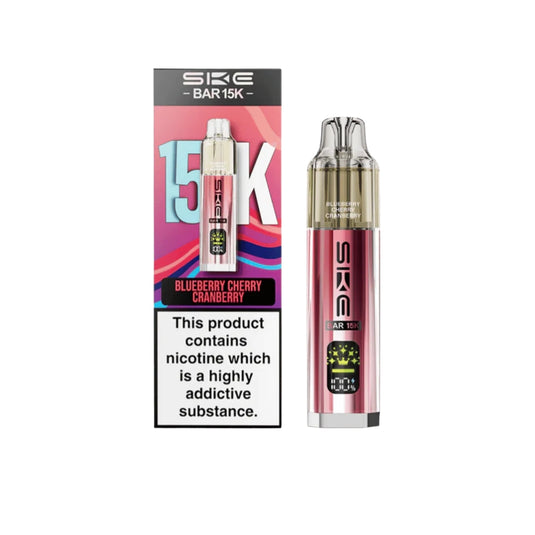 Ske Bar 15K Prefilled Pod Kit | Blueberry Cherry Cranberry