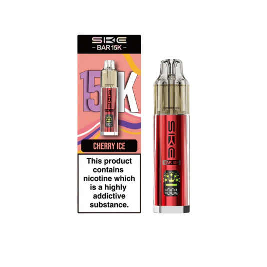 Ske Bar 15K Prefilled Pod Kit | Cherry Ice