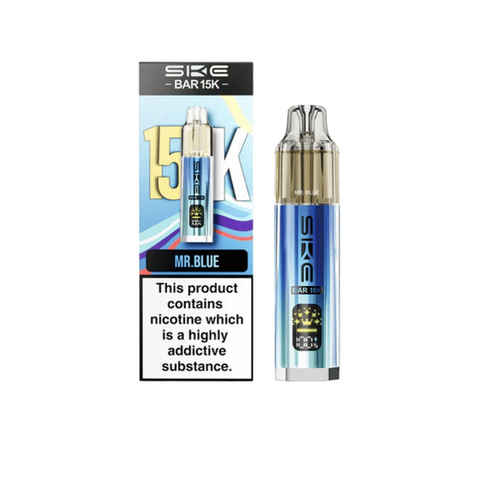 Ske Bar 15K Prefilled Pod Kit | Mr Blue