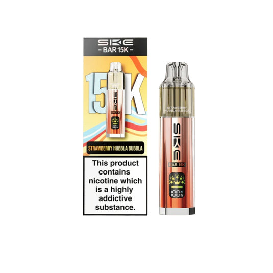 Ske Bar 15K Prefilled Pod Kit | Strawberry Hubbla Bubbla