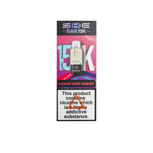 Ske Bar 15K Replacement Pods | Blueberry Cherry Cranberry