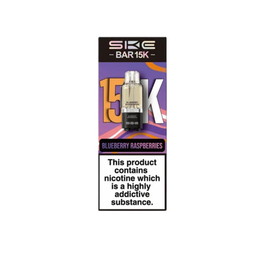 Ske Bar 15K Replacement Pods | Blueberry Raspberries