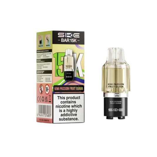 Ske Bar 15K Replacement Pods | Kiwi Passion Fruit Guava
