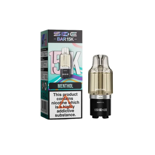Ske Bar 15K Replacement Pods | Menthol