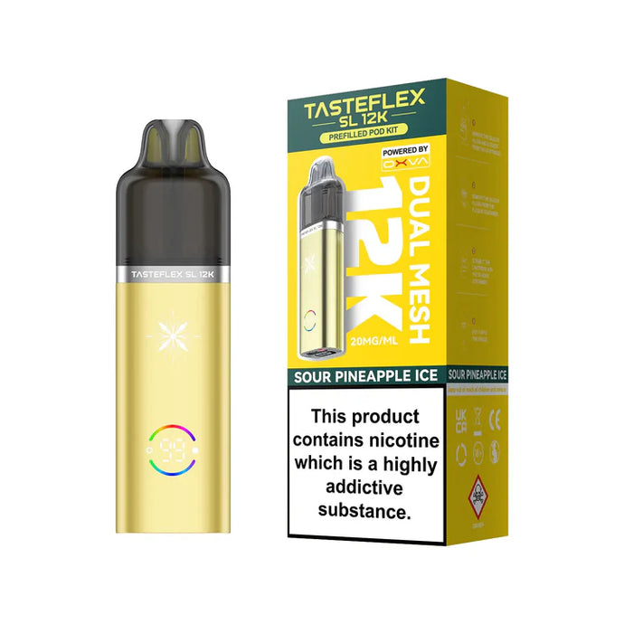 Oxva Tasteflex SL 12K Prefilled Pod Kit | Sour Pineapple Ice