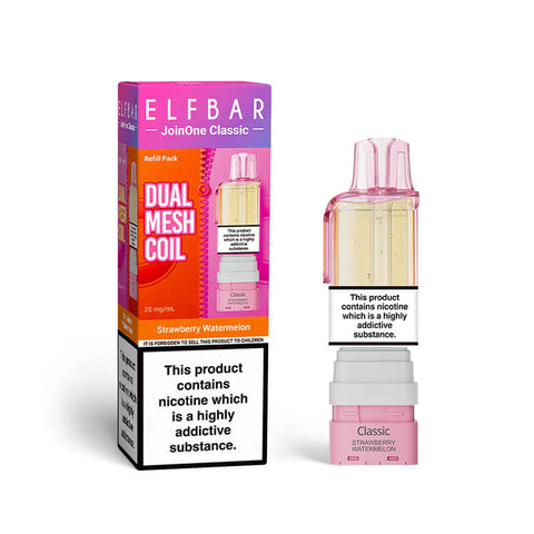 Elf Bar JoinOne Classic Prefilled Pod + Refill Container | Strawberry Watermelon