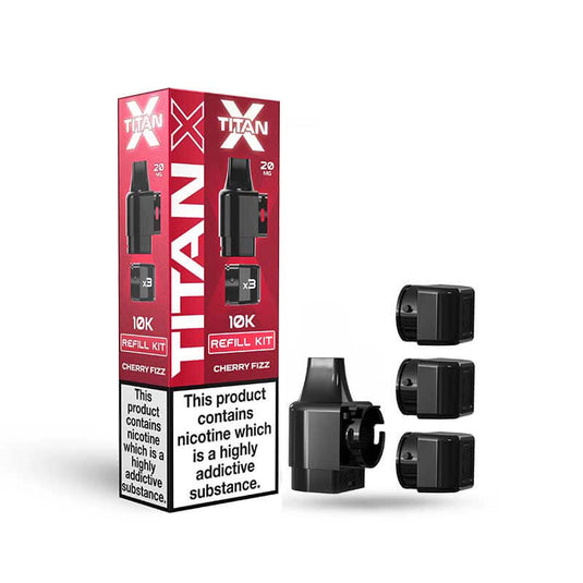 Titan X Prefilled Replacement Pods | Cherry Fizz