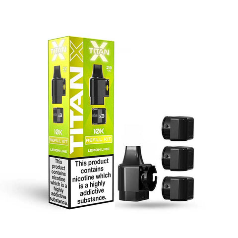 Titan X Prefilled Replacement Pods | Lemon Lime