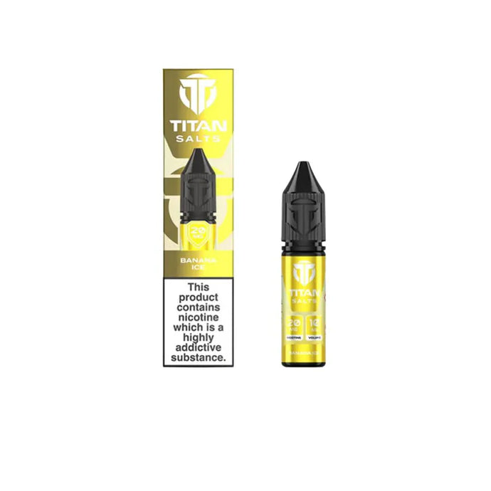 Titan 10ml Nic Salts | Banana Ice