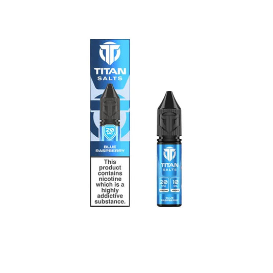 Titan 10ml Nic Salts | Blue Raspberry