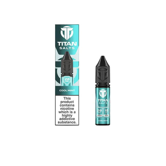 Titan 10ml Nic Salts | Cool Mint