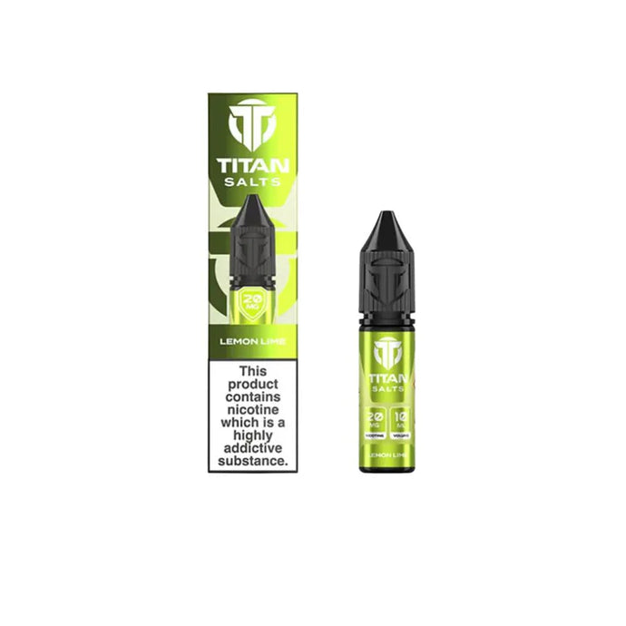 Titan 10ml Nic Salts | Lemon Lime