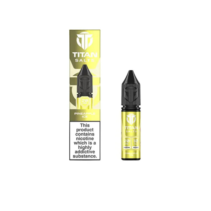 Titan 10ml Nic Salts | Pineapple Ice