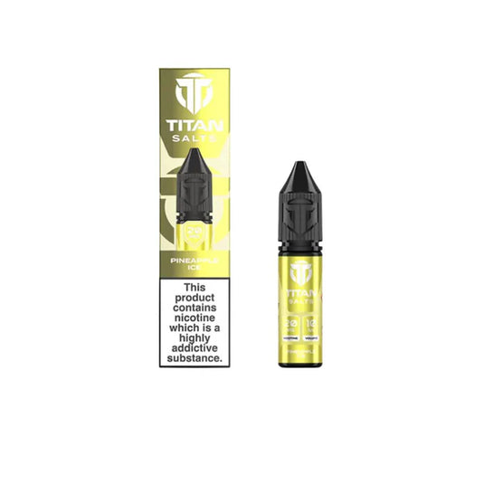 Titan 10ml Nic Salts | Pineapple Ice