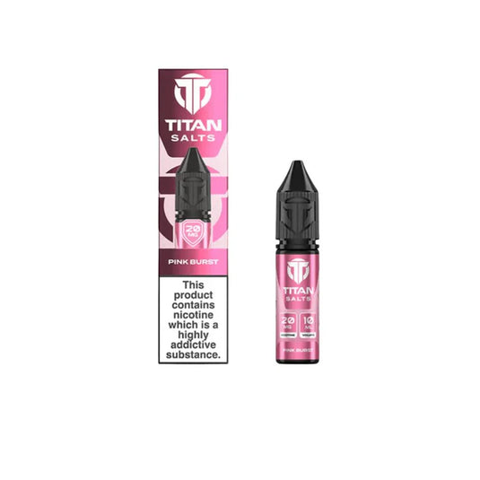 Titan 10ml Nic Salts | Pink Burst