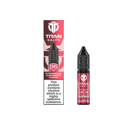 Titan 10ml Nic Salts | Strawberry Kiwi Watermelon