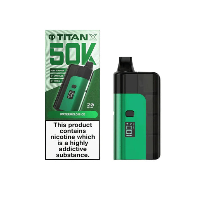 Titan X 50K Prefilled Pod Kit | Watermelon Ice