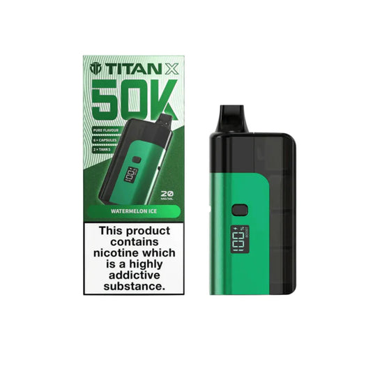 Titan X 50K Prefilled Pod Kit | Watermelon Ice