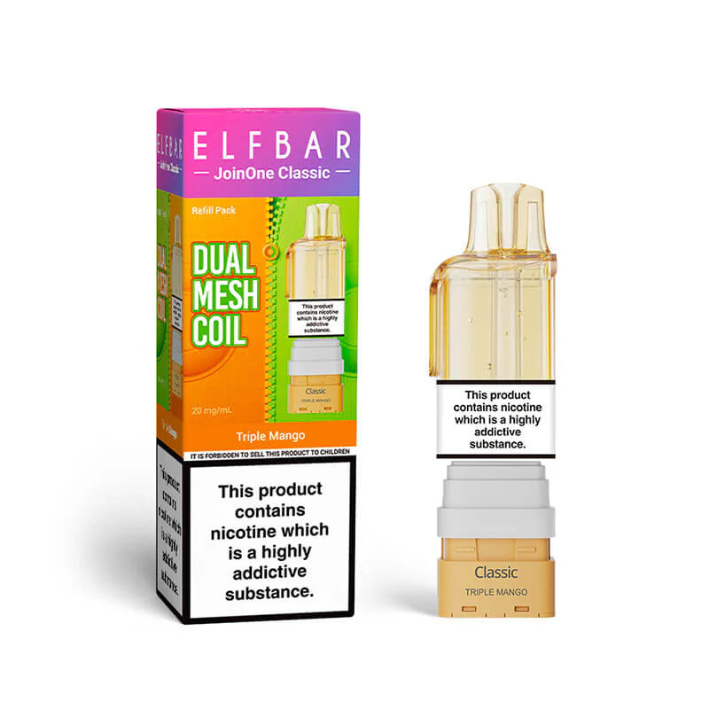 Elf Bar JoinOne Classic Prefilled Pod | Triple Mango – Brit Sauce UK