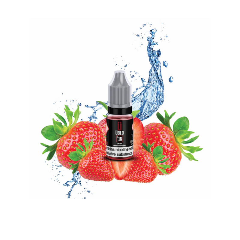 Load image into Gallery viewer, UBLO No16 10ml E-liquid | English Garden Strawberries
