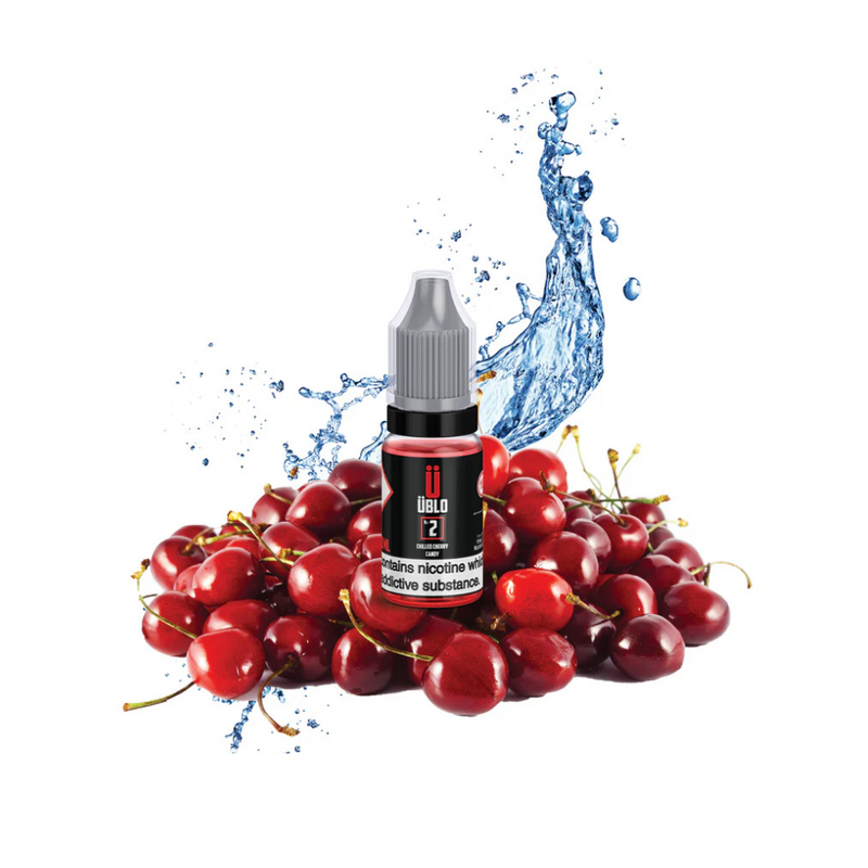 Load image into Gallery viewer, UBLO No2 10ml E-liquid | Chilled Cherry Candy (CHERRY CHOONS)
