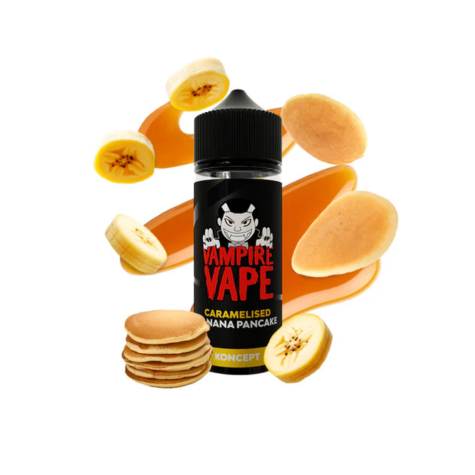 Vampire Vape 100ml Shortfill | Caramelised Banana Pancake