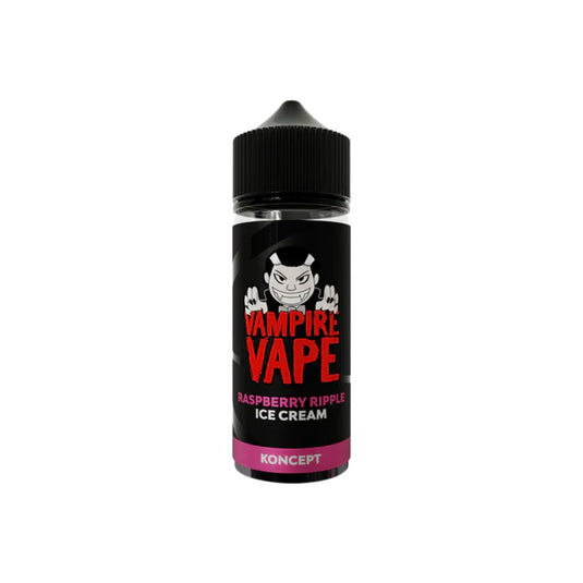Vampire Vape 100ml Shortfill | Raspberry Ripple Ice Cream