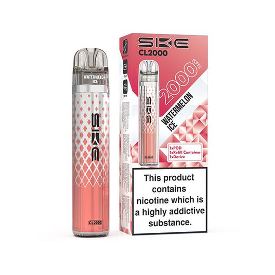 SKE Crystal CL2000 Prefilled Pod Kit | Watermelon Ice