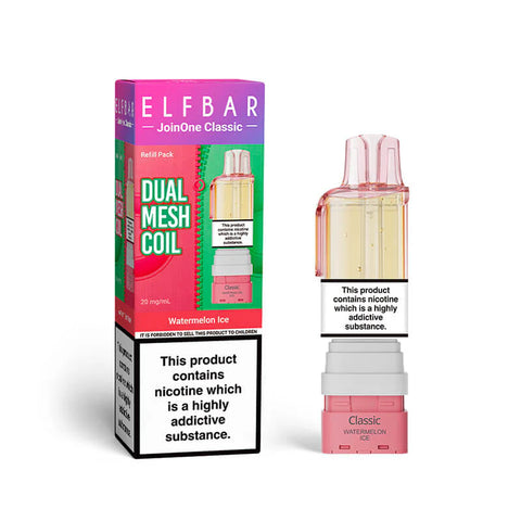 Elf Bar JoinOne Classic Prefilled Pod + Refill Container | Watermelon Ice