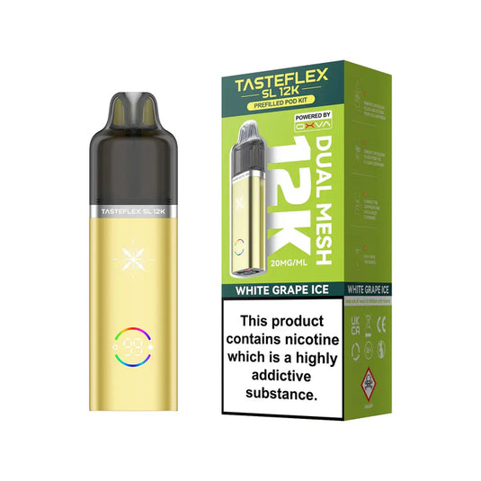 Oxva Tasteflex SL 12K Prefilled Pod Kit | White Grape Ice