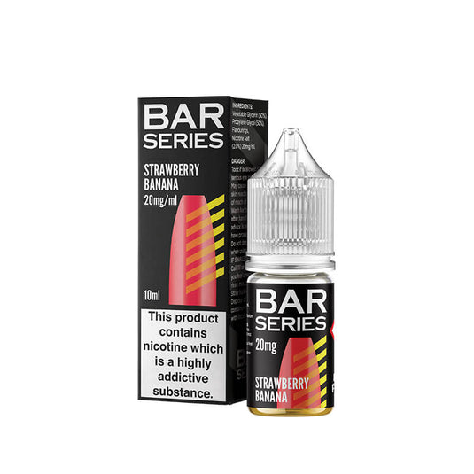 Bar Series 10ml Nic Salts | Strawberry Banana